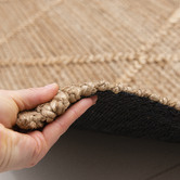 Elemental Rug Collective Natural Dune Braided Jute Rug