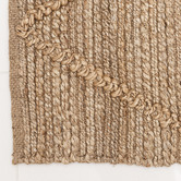 Elemental Rug Collective Natural Dune Braided Jute Rug