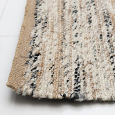 Elemental Rug Collective Manhattan Hand-Woven Jute &amp; Wool Rug