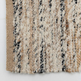 Elemental Rug Collective Manhattan Hand-Woven Jute &amp; Wool Rug