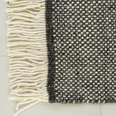 Elemental Rug Collective Black Miracle Hand-Woven Wool Rug