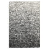 Elemental Rug Collective Charcoal Warsaw Hand Made Wool Rug