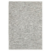 Elemental Rug Collective Grey Warsaw Hand Made Wool Rug
