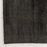 Elemental Rug Collective Black Carizza Hand-Loomed Viscose Rug