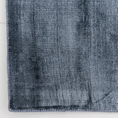 Elemental Rug Collective Navy Blue Carizza Hand-Loomed Viscose Rug