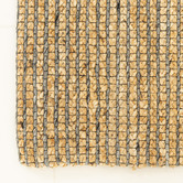 Elemental Rug Collective Natural &amp; Grey Cuba Fx Hand-Braided Jute &amp; Wool Rug