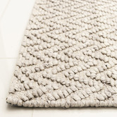 Elemental Rug Collective Beige Sorrento Fx Hand-Woven Wool-Blend Rug