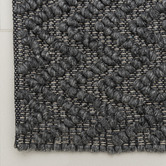 Elemental Rug Collective Grey Sorrento Fx Hand-Woven Wool-Blend Rug