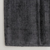 Elemental Rug Collective Charcoal Oulu Hand-Loomed Viscose Rug