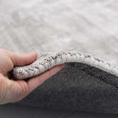 Elemental Rug Collective Fawn Oulu Hand-Loomed Viscose Rug