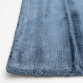 Elemental Rug Collective Indigo Oulu Hand-Loomed Viscose Rug