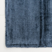 Elemental Rug Collective Indigo Oulu Hand-Loomed Viscose Rug