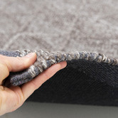 Elemental Rug Collective Trunk Grey Crossroads Flat-Woven Wool-Blend Rug