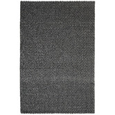 Elemental Rug Collective Grey Sorrento Fx Hand-Woven Wool-Blend Rug