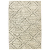 Elemental Rug Collective Holly Loom Hand-Knotted Wool-Blend Rug