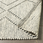 Elemental Rug Collective Holly Loom Hand-Knotted Wool-Blend Rug