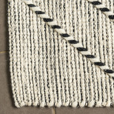 Elemental Rug Collective Holly Loom Hand-Knotted Wool-Blend Rug