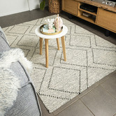Elemental Rug Collective Holly Loom Hand-Knotted Wool-Blend Rug