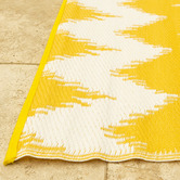 Elemental Rug Collective Chevron Power-Loomed Outdoor Rug
