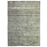 Elemental Rug Collective Grey Hand-Knotted Bamboo Silk &amp; Wool Rug