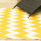 Elemental Rug Collective Chevron Power-Loomed Outdoor Rug