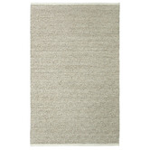 Elemental Rug Collective Beige Diamond Square Flat-Woven Wool-Blend Rug