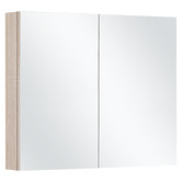 Roma Bathroom Evos 900mm Oak Mirrored Shaving Cabinet