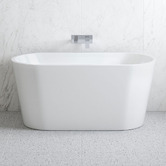 Roma Bathroom Blaze Gloss White Acrylic Freestanding Bath