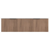 Roma Bathroom Reedon 1500mm Woodgrain Wall Hung Double Vanity with Ceramic Countertop