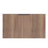 Roma Bathroom Reedon 750mm Woodgrain Wall Hung Single Vanity with Ceramic Countertop