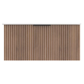 Roma Bathroom Reedon 900mm Woodgrain Wall Hung Single Vanity with Ceramic Countertop
