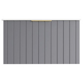 Roma Bathroom Boardwalk 750mm Matte Grey Wall Hung Single Vanity with Ceramic Countertop