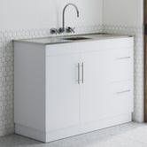 Roma Bathroom Cetona 1180mm Kitchenette with Sink