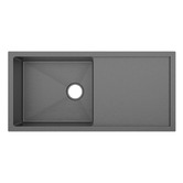 Roma Bathroom Hanes 960mm Undermount Single Stainless Steel Kitchen Sink with Drainer