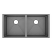 Roma Bathroom Hanes 880mm Undermount Double Stainless Steel Kitchen Sink