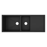 Roma Bathroom Hanes 1160mm Undermount 1 &amp; &frac12; Stainless Steel Kitchen Sink with Drainer