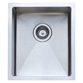Roma Bathroom Hanes 390mm Undermount Single Stainless Steel Kitchen Sink