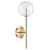 Ideal Lux Equinoxe Metal &amp; Glass Wall Light