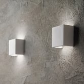 Ideal Lux Flash Gesso Plaster Paintable Wall Light