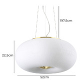 Ideal Lux Arizona 5 Light LED Pendant