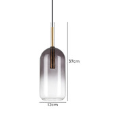 Ideal Lux Empire Cylinder Pendant Light