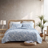 Tommy Bahama Palm Day Queen Cotton Coverlet Set