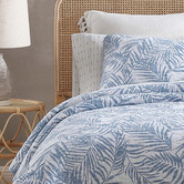 Tommy Bahama Palm Day Queen Cotton Coverlet Set