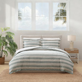 Tommy Bahama Cabana Stripe Cotton Quilt Cover Set