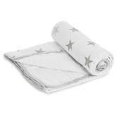 Aden and Anais Aden &amp; Anais Stars Cotton Muslin Stroller Blanket