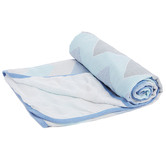 Aden and Anais Aden &amp; Anais Ziggy Broken Chevron Cotton Muslin Stroller Blanket