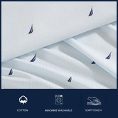 Nautica Home Boat Devan Washed Sheet Set