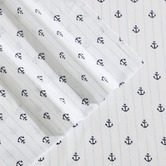 Nautica Home Anchor Drop Chase Washed Sheet Set