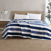 Nautica Home Awning Stripe Blanket