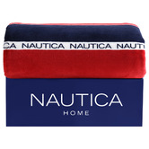 Nautica Home Striped Bellecastle Blanket